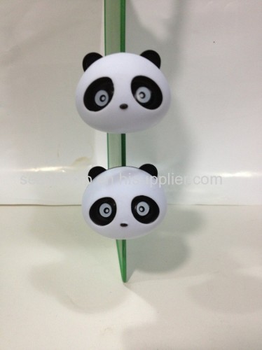 Panda car AC air freshener with shaking eyes