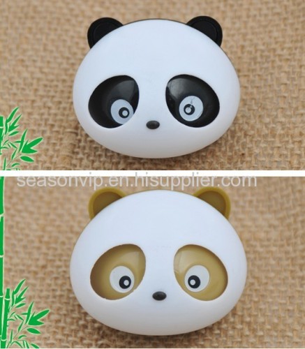 Panda car AC air freshener with shaking eyes