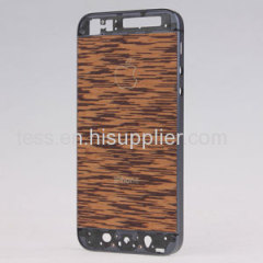 mobile phone back cover for iphone 5G with wood desgin