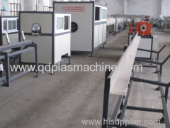 plastic pipe extrusion machinery