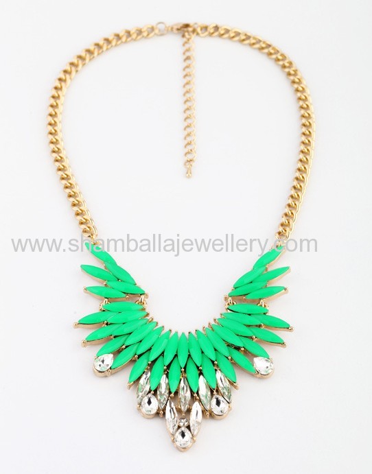 wholesale rhinesrone bib collar shourouk necklaces fashion jewelry