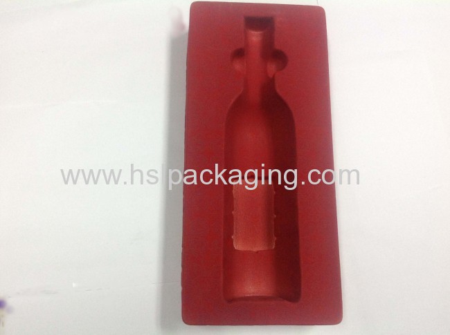 High quality PS flocking tray