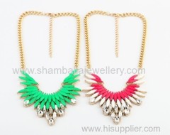 wholesale rhinesrone bib collar shourouk necklaces jewelry fashion