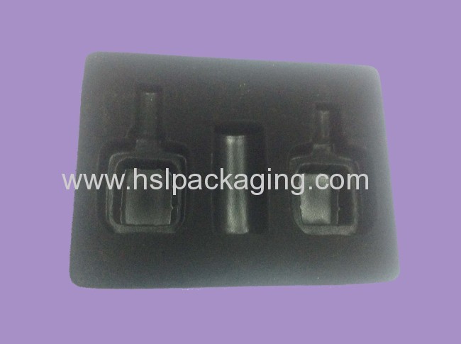 High quality PS flocking tray