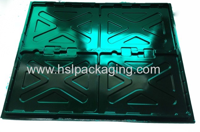 Flocking package plastic flocking packing PS flocking tray