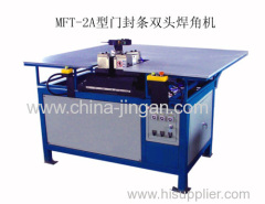 MFT-2A type door seal double-headed welding angle machine