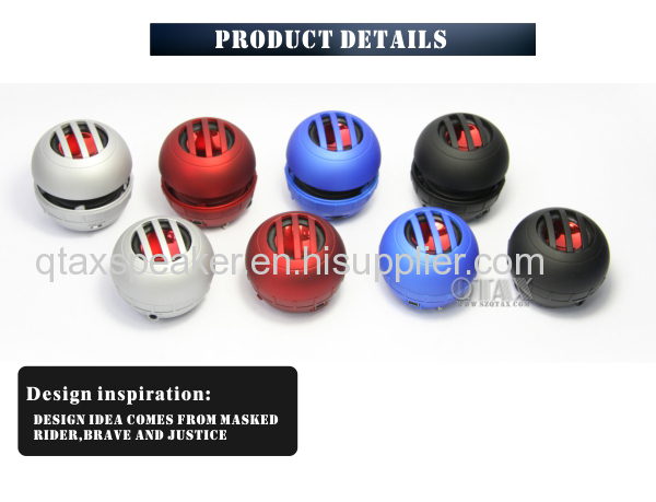 2013 HOTTEST electronic novelties portable mini speakers china