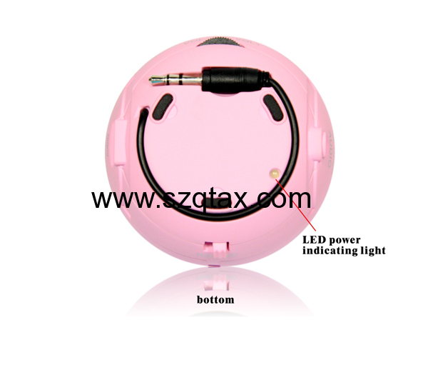 2013 new portable usb multimedia player mini speaker