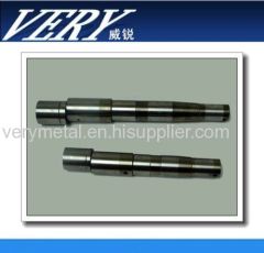 stainless steel 303,304,316L spindle shafts for connector with smooth clean faces
