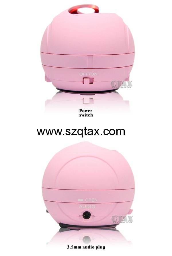 2013 new products portable speaker with usb port