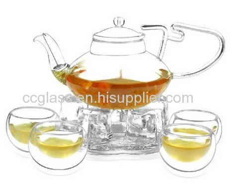 Heat Resistant Borosilicate Glass Teaware Sets