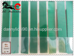 green smooth pvc conveyor belt