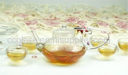 Heat Resistant Borosilicate Glass Teaware Sets