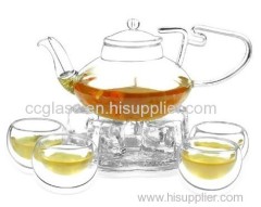 Nice Useful Borosilicate Glass Teaware Sets