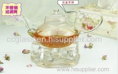 Insulated Mouth Blown Glass Teaware Set