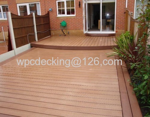 WPC DECKING USED FOR GARDEN