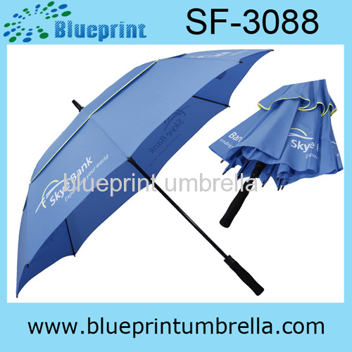 special high quality windproof golf umbrella with vent