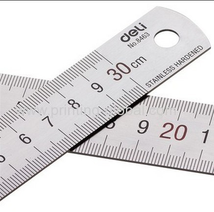 Hot stamping film for stainless ruler