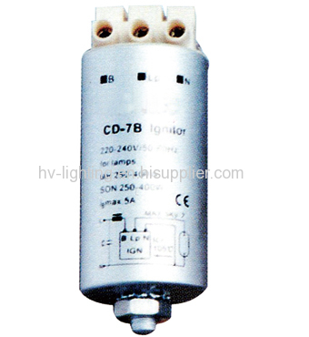 Capacitors for lamps SON 250 to 400W