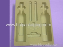 flocking tray with inner insert support products