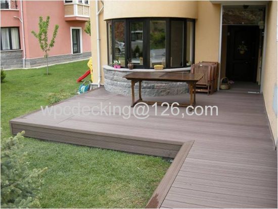 wpc outdoor flooring both side groove