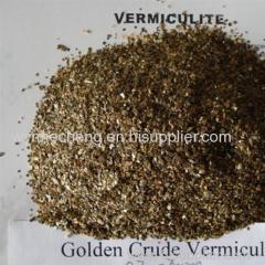 expanded golden silvery vermiculite