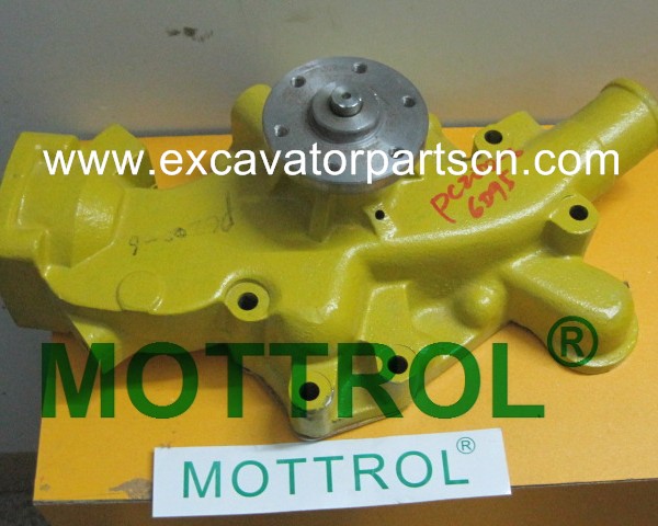 PC200-6 6D95 WATER PUMP FOR EXCAVATOR