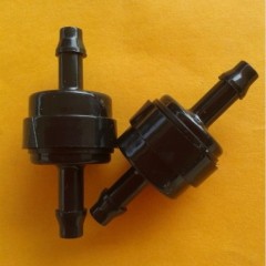 plastic check valve/Fuel check valve/Shut off valve/ Plastic valve/ stop valve/ Hho valve/Non return valve