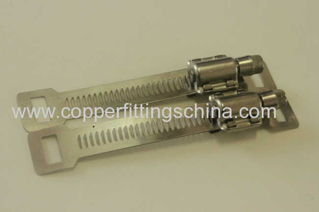 China No Threaded Hose Clamp With Nne Head Manufacturer