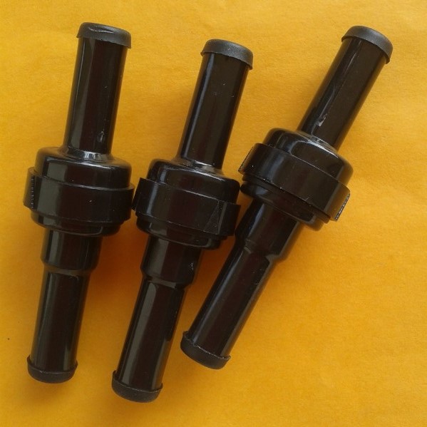 Fuel check valve/Non return valve/Shut off valve/ Plastic valve/ stop valve/ Hho valve/Non return valve