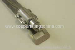 China No Threaded Hose Clamp With Nne Head Manufacturer