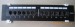 CAT5E 12 ports wall mounted Black patch panel