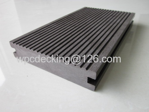 wood plastic composite outdoor solid decking
