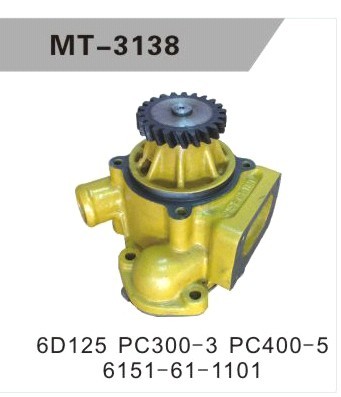 6D125 PC300-3 PC400-5 WATER PUMP FOR EXCAVATOR