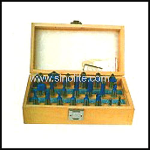 Wood working router bits set for carpenters 21pcs