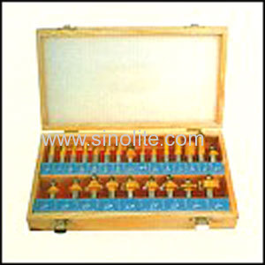 Wood working router bits set for carpenter 24pcs