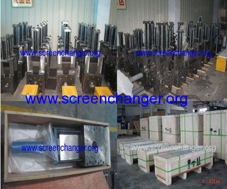 The solution of the screen changer for granulator