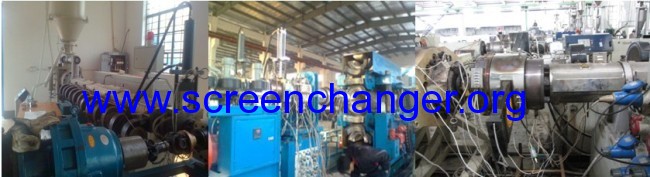 The solution of the screen changer for granulator