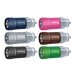 MINI Aluminum Car charging mini flashlight