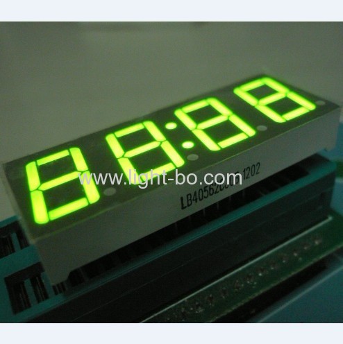 0.56 inch 4 digit 7 segmment led display common cathode ultra white for Digital clock indicator