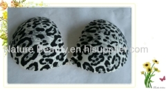 wild sexy charm pattern Front Closure Breathable silicone bra