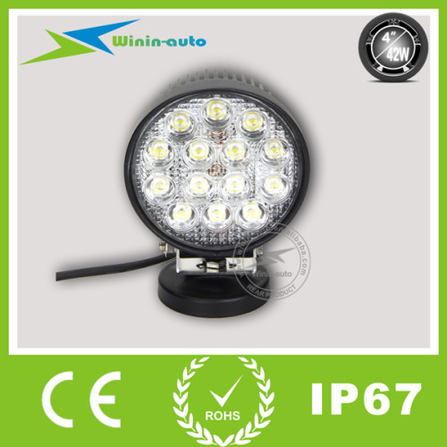 4 inch 42W Shockproof LED work Light for mining truck 3500 Lumen WI4421
