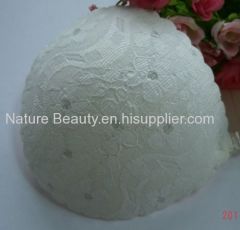 Antique plum blossom pattern silicone sticky bra