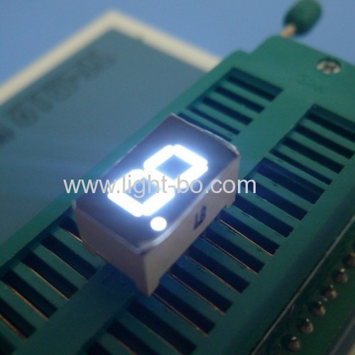 Super bright amber 0.3" (7.62mm) Anode Single-digit 7-segent led display for cookr hood control