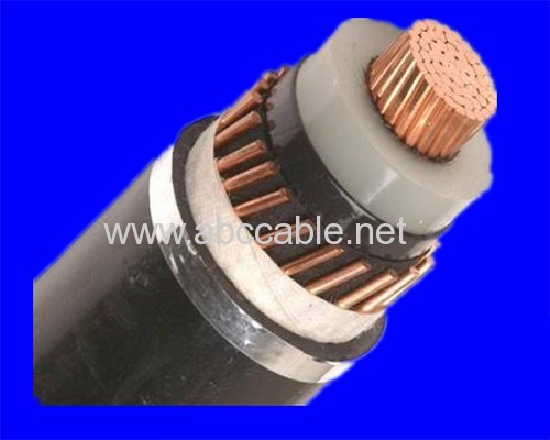 110KV high voltage single core XLPE power cable