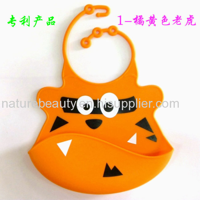 FDA Silicone personalized baby bibs for 6 month to toddlers baby bib Wholesale