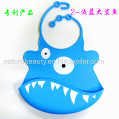 Silicone personalized baby bibs