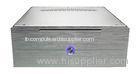 Aluminum 0.2mm Mini ITX Cases With 2 * COM , SATA + 4PIN Port