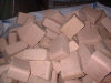 Sawdust wood briquettes for fuel burning