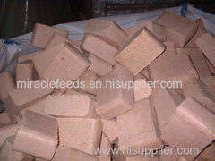 Sawdust wood briquettes for fuel burning